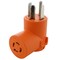 Ac Works Plug Adapter, L14-20R, 14-30P, 0 ft., Orange AD1430L1420 - alternate 1